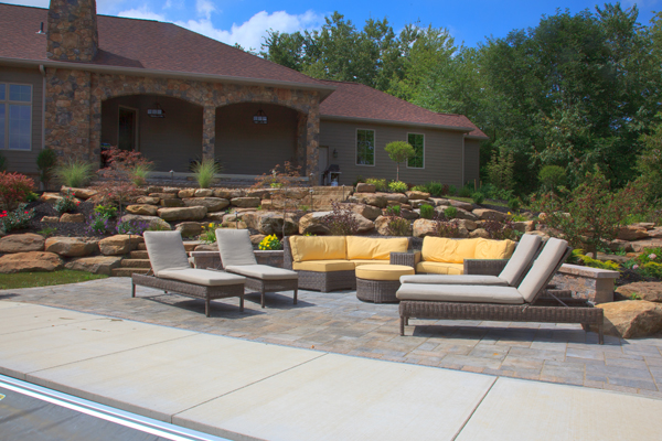 Landscaping with Rock Croppings